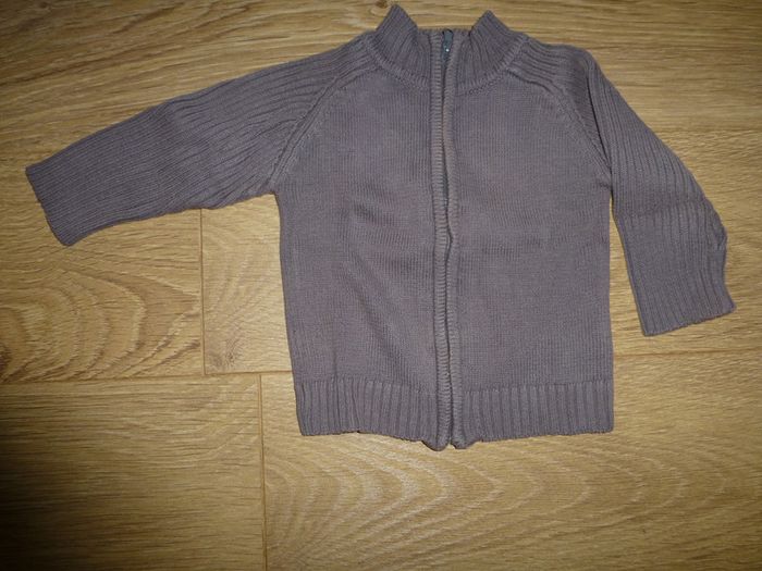 Gilet marron - 1 an