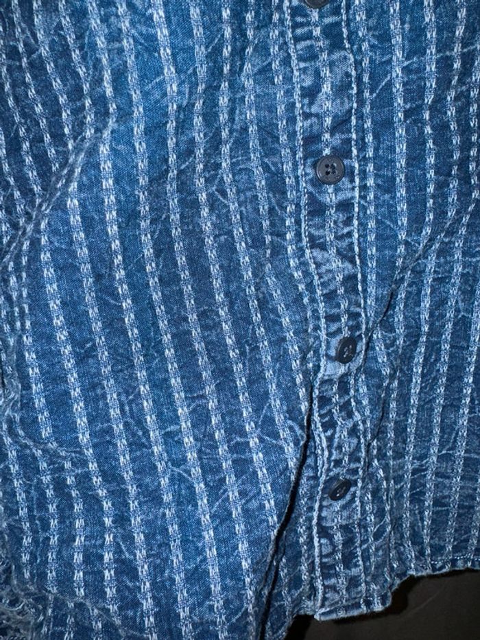 Chemise manches longues effet froissé 10 ans orchestra - photo numéro 2