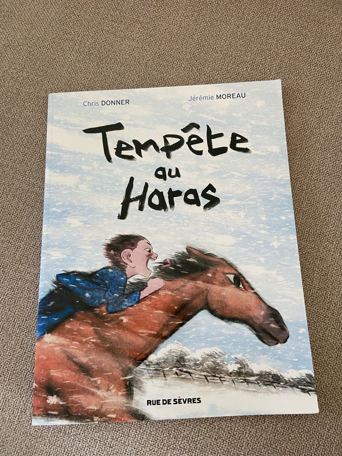 Tempête au haras Chris donner maximax l’école des loisirs