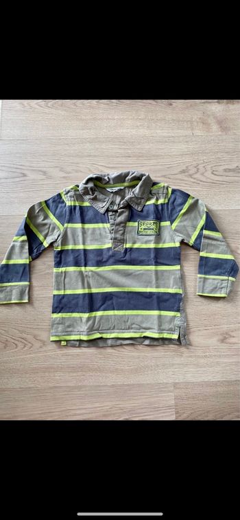 Polo manches longues 4ans