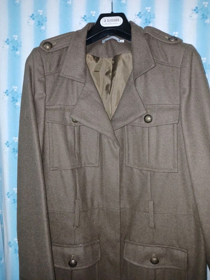 Manteau laine femme - photo numéro 8