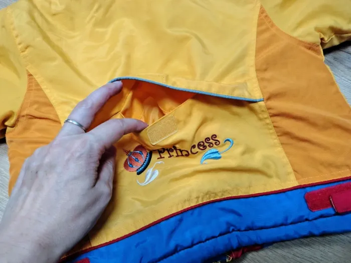 Veste manteau de ski à capuche pour bébé fille. Plusieures poche Doublure polaire Anti-boulochage - photo numéro 3