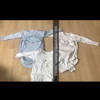 3 bodies manches longues