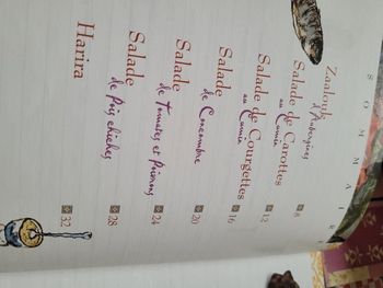 Pastillas et salades