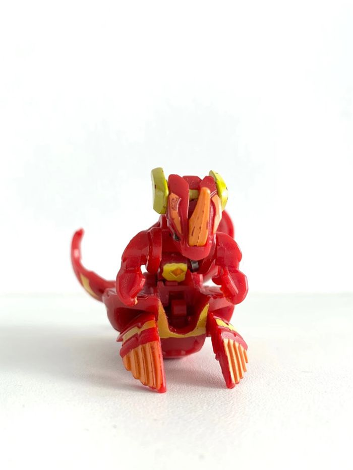 Bakugan Helix Dragonoid DEKA Taille Pyrus Rouge Jumbo Gundalian Invaders 800G - photo numéro 4