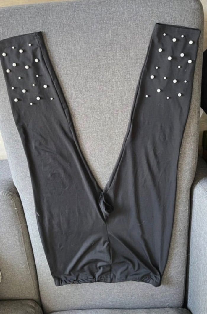 Legging de grossesse à perles