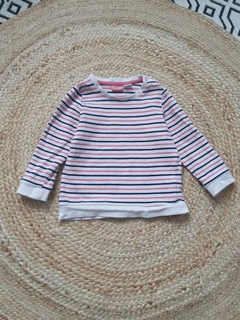 Haut manches longues rayé Lupilu 86/92 cm