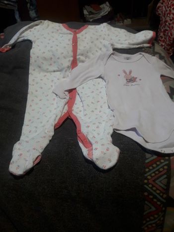 Pyjama  body  6mois petit bateau