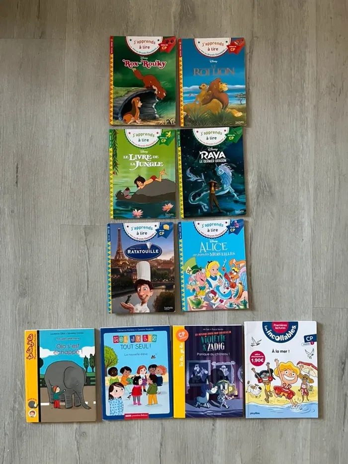J’apprends à lire Disney cp