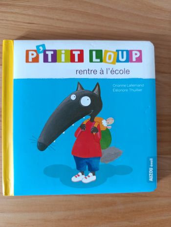 P'tit loup rentre à l'école