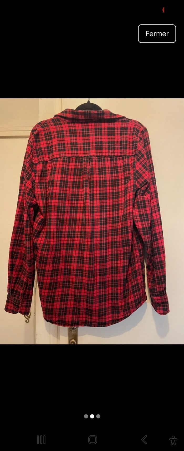 Chemise a carreaux homme - photo numéro 2