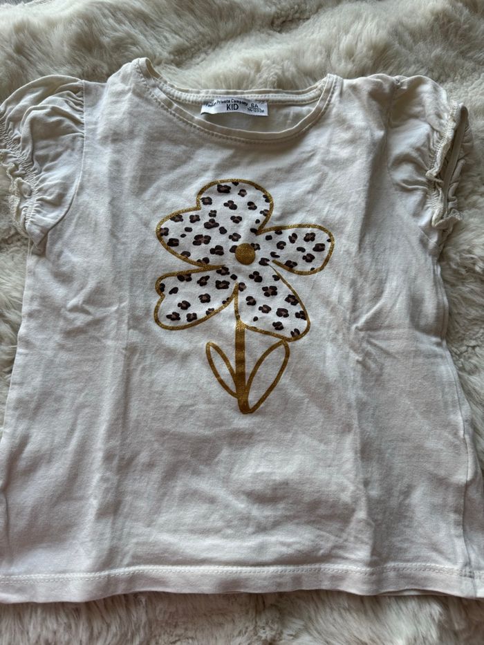 👚 lot 4 tee-shirt + 2tee shirt manche longue- fille 6 ans - plusieurs marque - bon état tte bon état - photo numéro 9