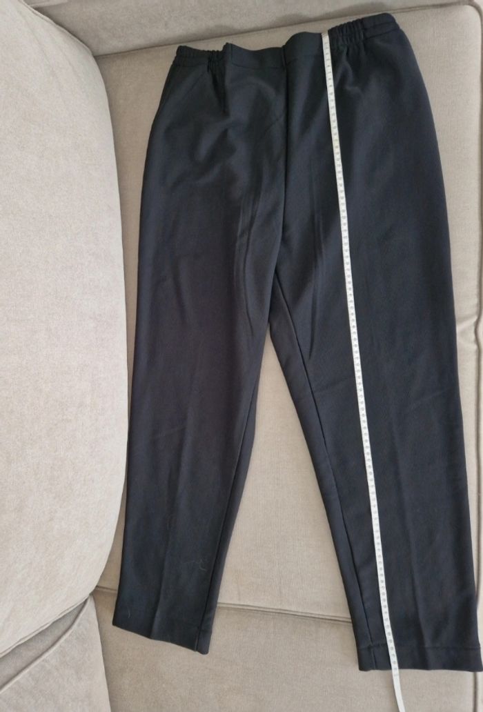 Pantalon noir élastique - photo numéro 9