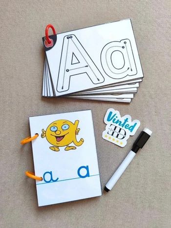 Lot de 2 grands carnets Montessori