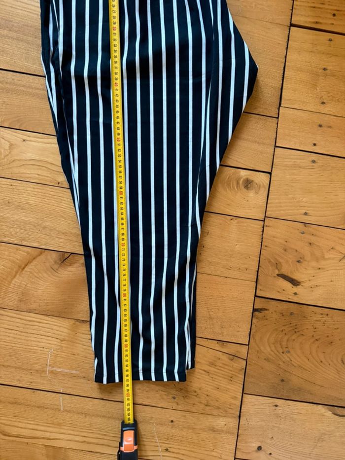 Pantalon grande taille en très bon état blanche porte taille 52 - photo numéro 6