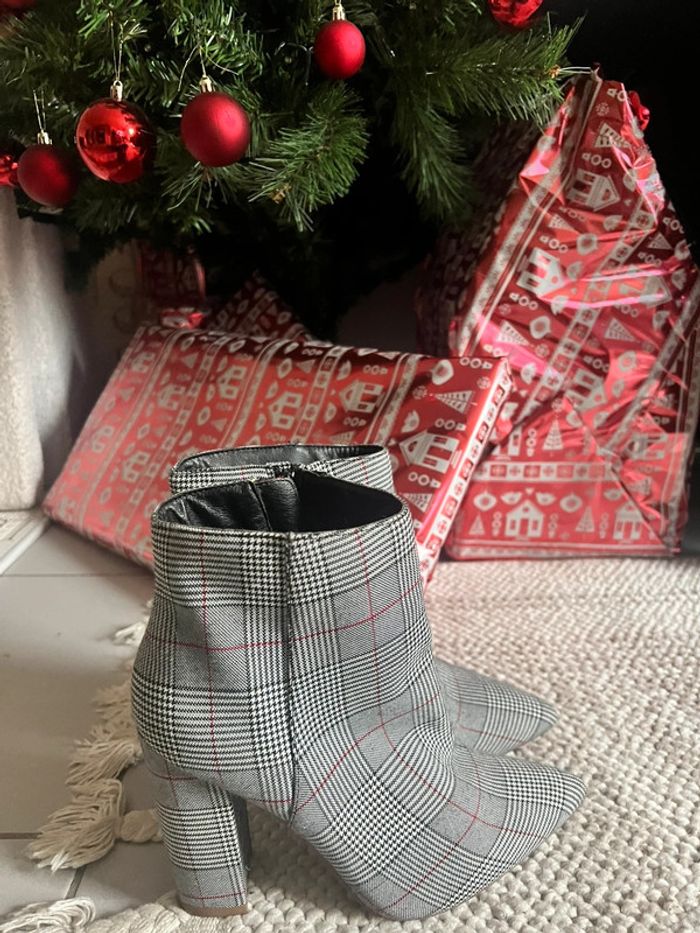 Botte mi haute à talon justfab taille 39 - photo numéro 2