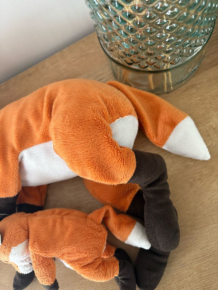 Peluche maman et bébé renard IKEA - photo numéro 5