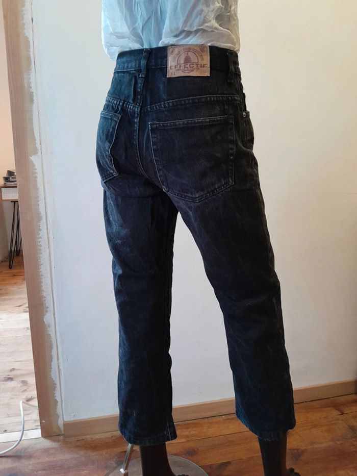 Jeans noir boyfriend taille 38 effectif - photo numéro 9