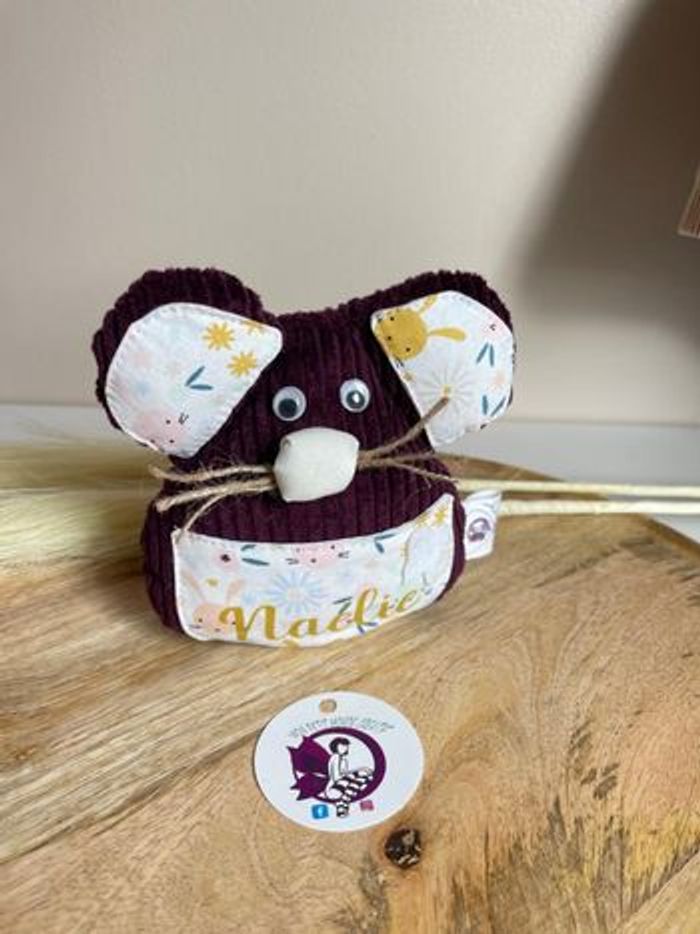 Petit coussin souris pour dent de lait