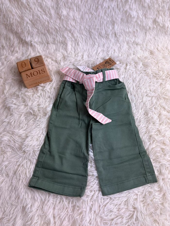 Pantalon kaki taille 9 mois tape à l’œil