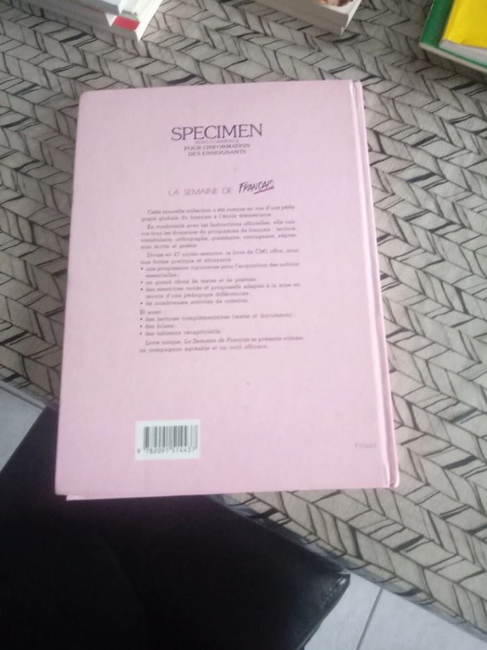 Livre la semaine de français CM1 - photo numéro 2