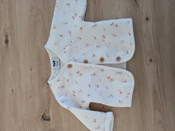 Gilet bébé 1 mois