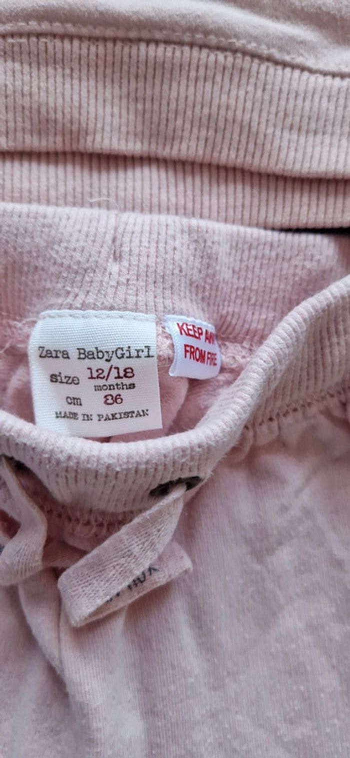 Lot de 2 tenues fille 12/18 mois Zara baby girl - photo numéro 4