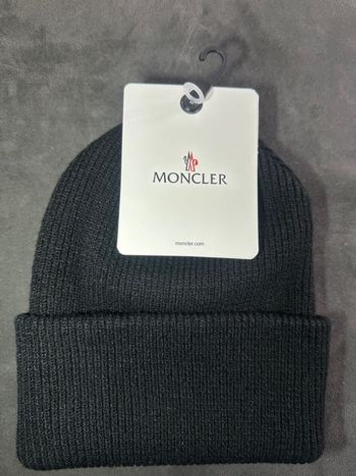 Bonnet Moncler Noir  Taille Unique - photo numéro 2