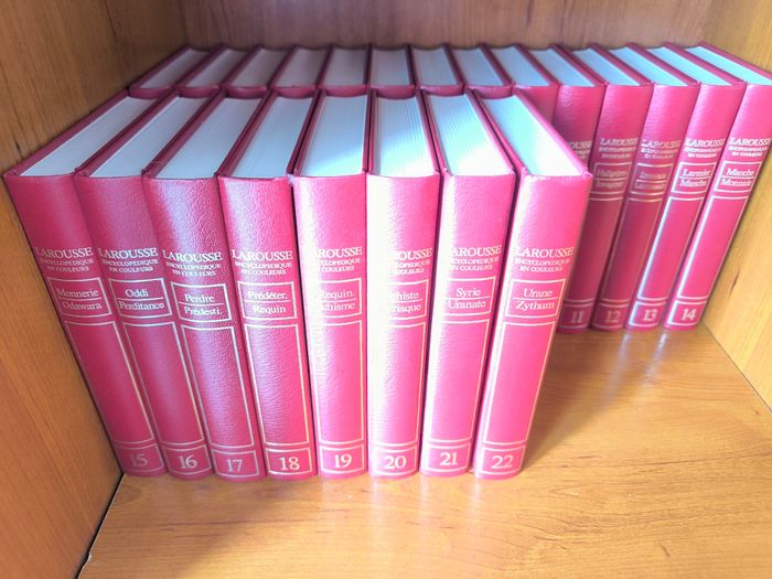 Larousse encyclopédie en couleurs