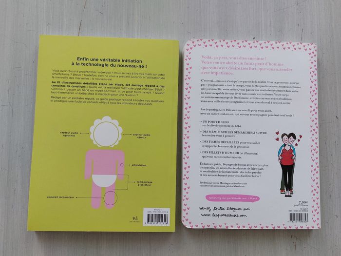 Lot 2 livres grossesse et bébé - photo numéro 2
