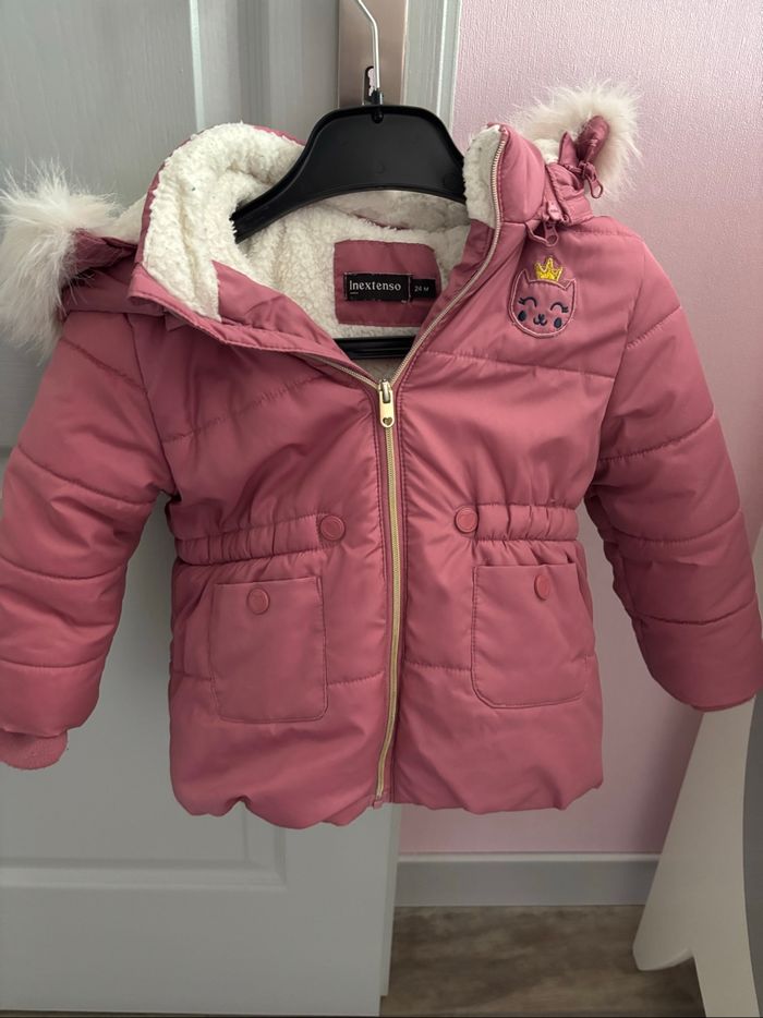 Manteau hiver fille 24 mois In Extenso