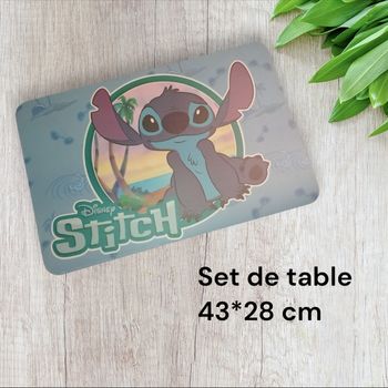 Set de table stitch disney