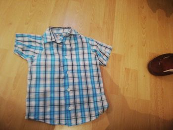 Chemise manches courtes garçon