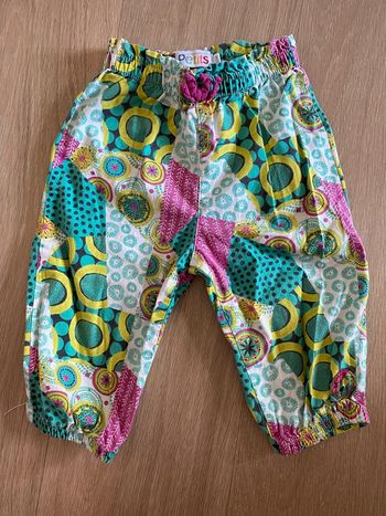 Pantalon été bébé fille 12 mois