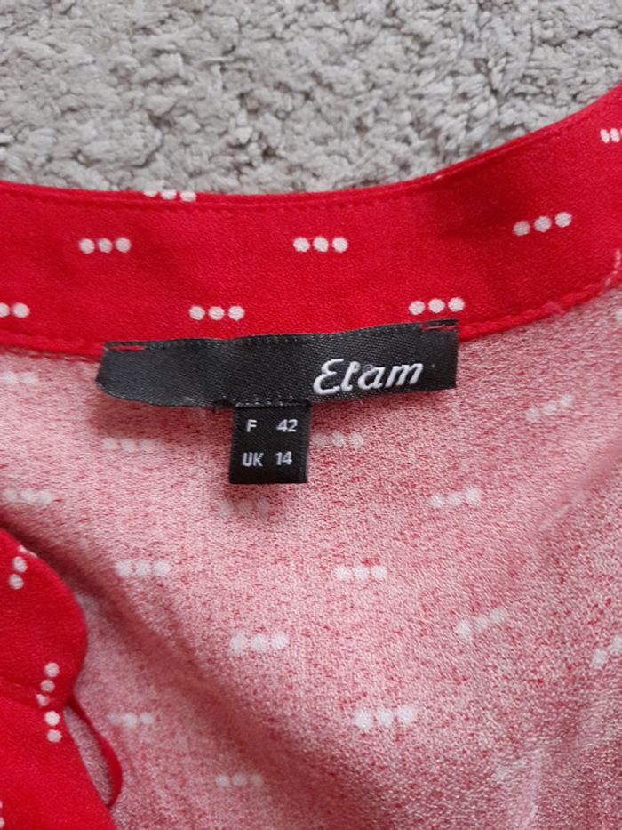 Blouse rouge - photo numéro 3