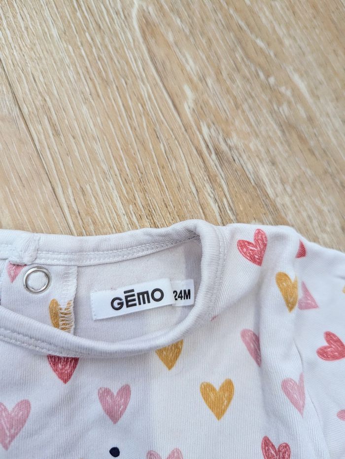 Haut de pyjama 24 mois bebe fille - photo numéro 2