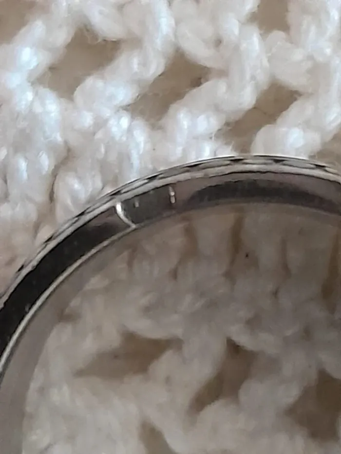 Large Bague, Anneau pour homme Style Vicking, taille 64 - photo numéro 6