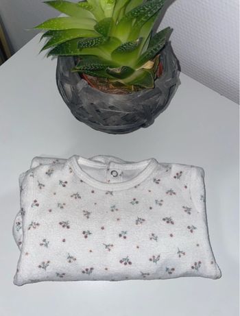 Pyjama velours dors bien - 1 mois