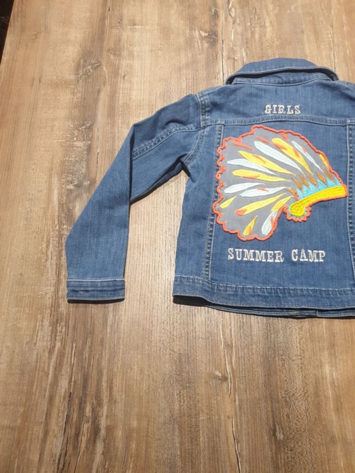 Veste en jean billieblush - photo numéro 2