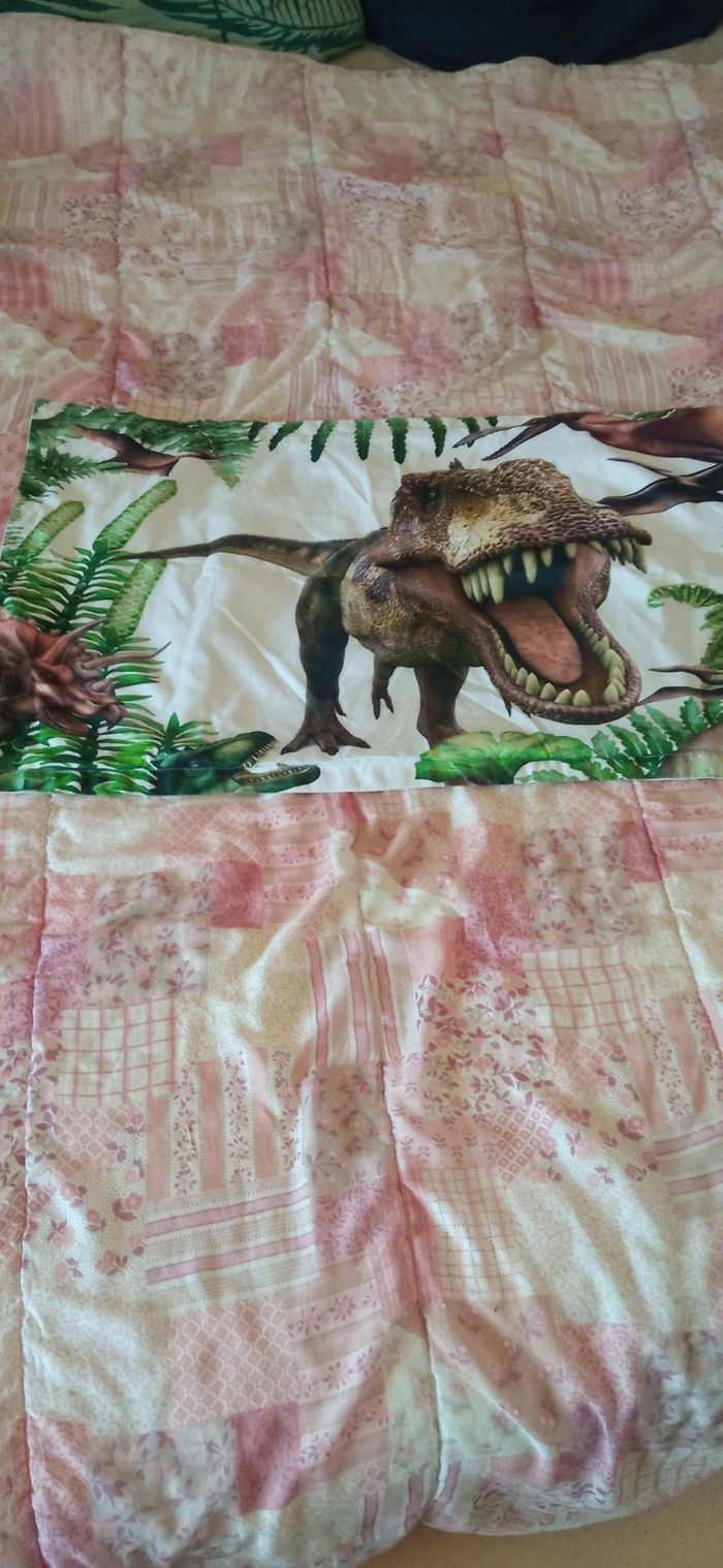 Drap housse et taie d'oreiller - photo numéro 4