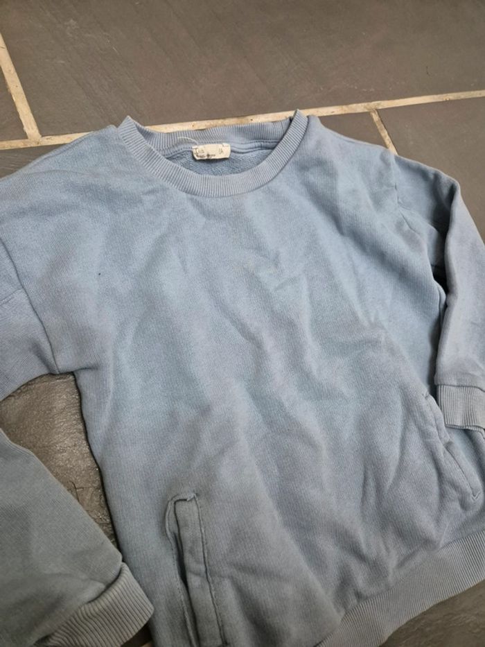 Sweat bleu clair - photo numéro 3