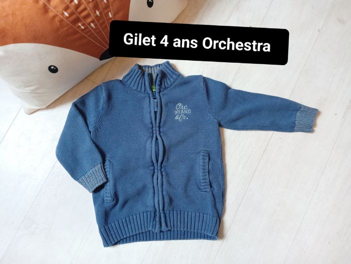 Gilet 4 ans garçon Orchestra