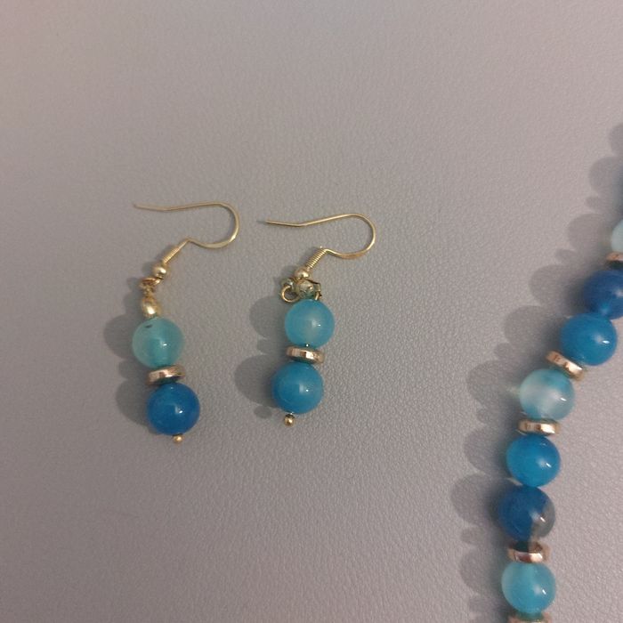 Ensemble de bijoux en pierres naturelles semi-précieuses - photo numéro 3