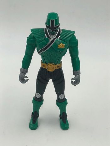 Figurine Power Rangers vert Head Flip Bandai 2010