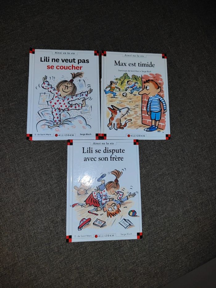 Lot 3 livres max et lili 1, 3 et 4 - photo numéro 1