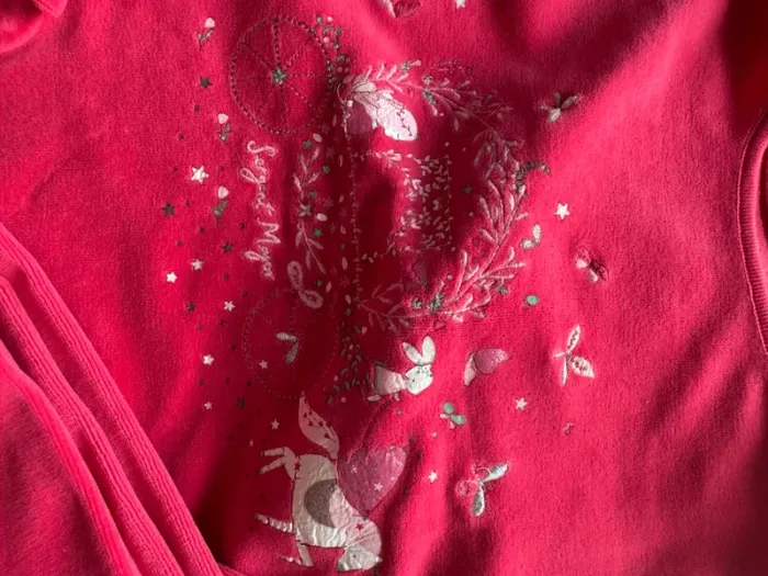 Lot pyjama velours - photo numéro 2