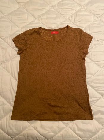T shirt femme marron tisaia 38/40 correspond à taille s
