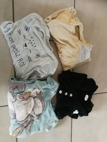 Lot 4 de pyjamas chauds