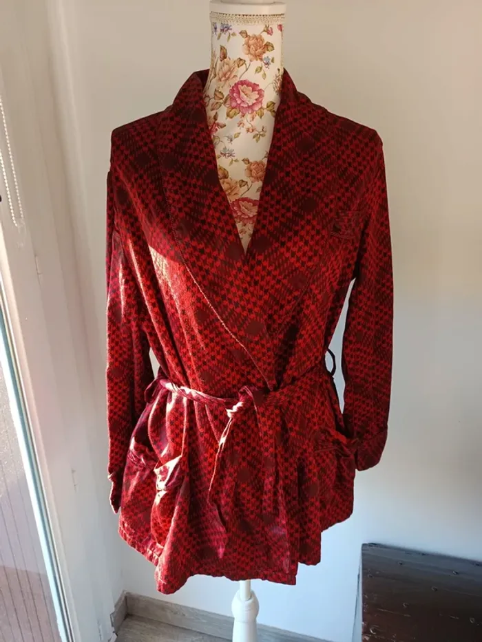 Robe de chambre courte