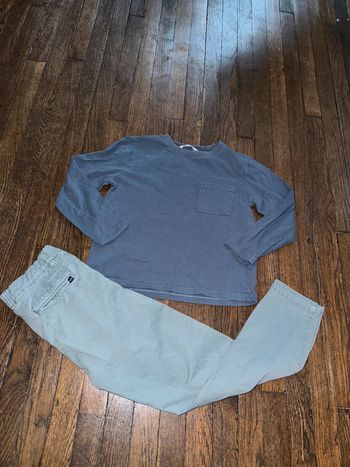 T-shirt mango et pantalon Zara Bien bien porté  8 ans